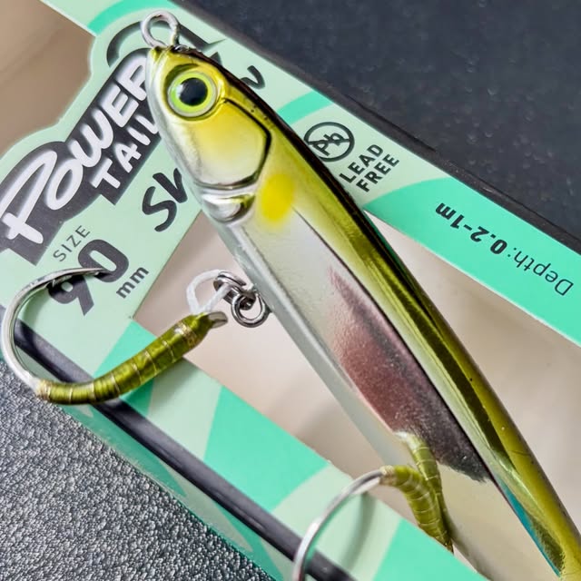 Stickbait équipé d'A6T's verts